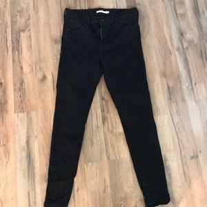 720 Levi Black Jeans Size 28 (US-8) Stretchy
